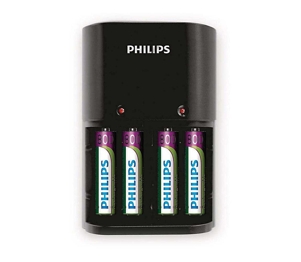 Philips Philips SCB1450NB/12 - Nabíječka baterií MULTILIFE 4xAAA 800 mAh 230V P2245