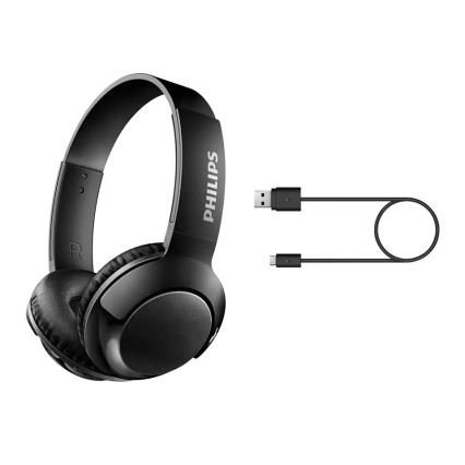 Philips SHB3075BK/00 - Bezdrátová sluchátka s Bluetooth BASS černá
