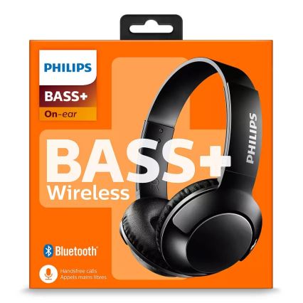 Philips SHB3075BK/00 - Bezdrátová sluchátka s Bluetooth BASS černá