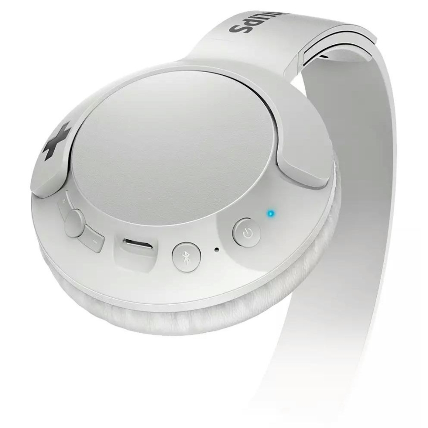 Philips SHB3075WT/00 - Bezdrátová sluchátka s Bluetooth bílá