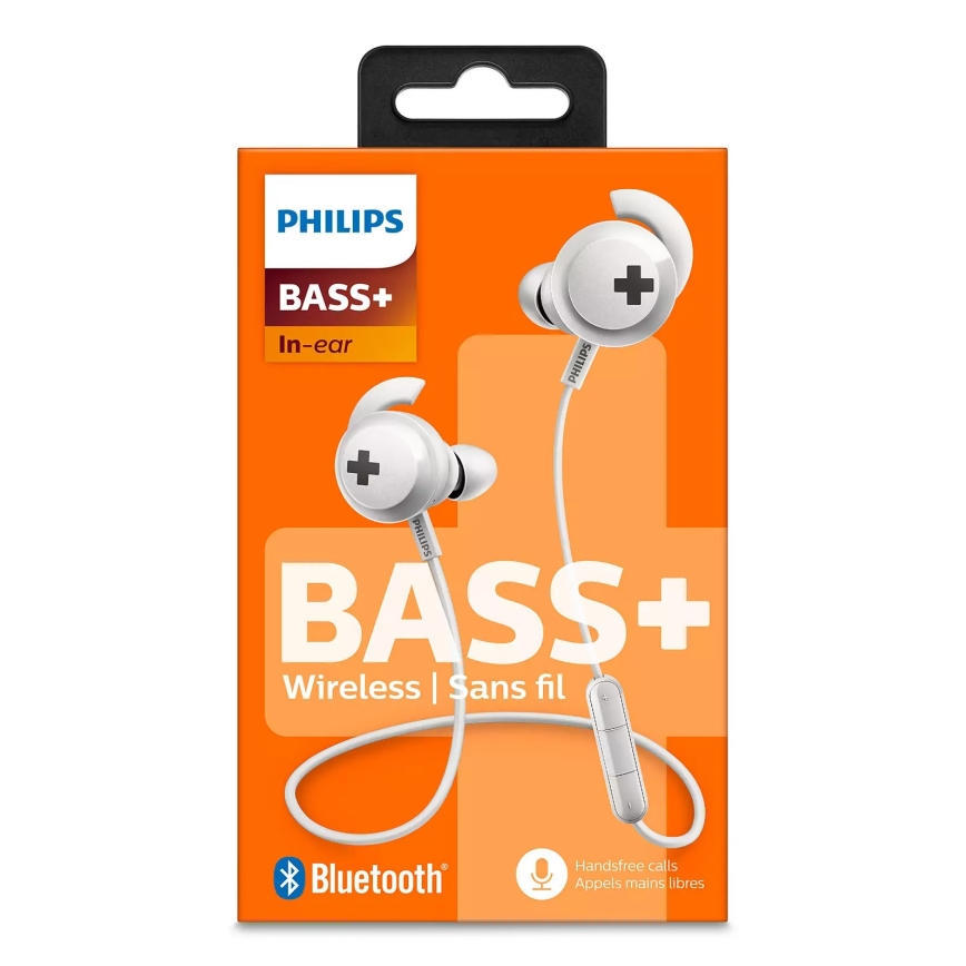 Philips SHB4305WT/00 - Bluetooth sluchátka s mikrofonem bílá
