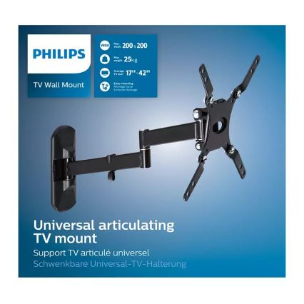 Philips SQM9222/00 - Nástěnný držák pro TV s kloubem 17-42