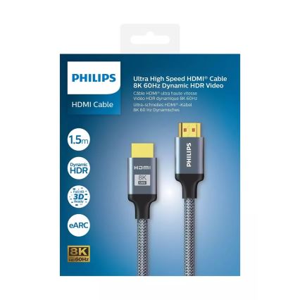 Philips SWV9115/10 - HDMI kabel 1,5m šedá