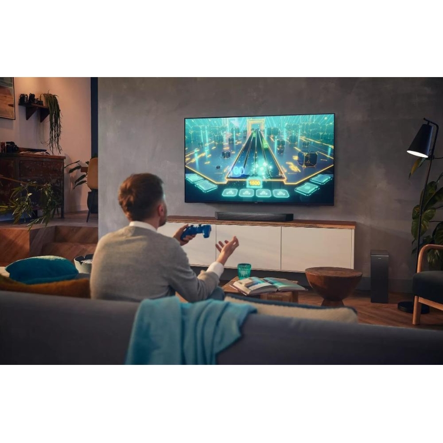 Philips TAB7207/10 - Soundbar se subwooferem 520W/230V + dálkové ovládání