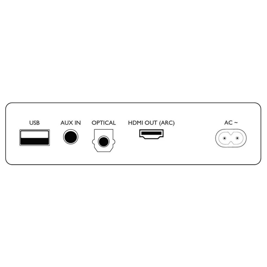 Philips TAB8205/10 - Soundbar 200W/230V + dálkové ovládání
