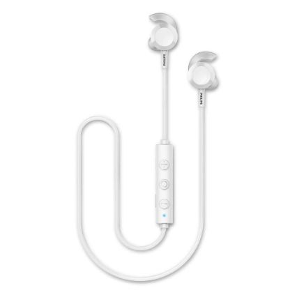 Philips TAE4205WT/00 - Bluetooth sluchátka s mikrofonem bílá