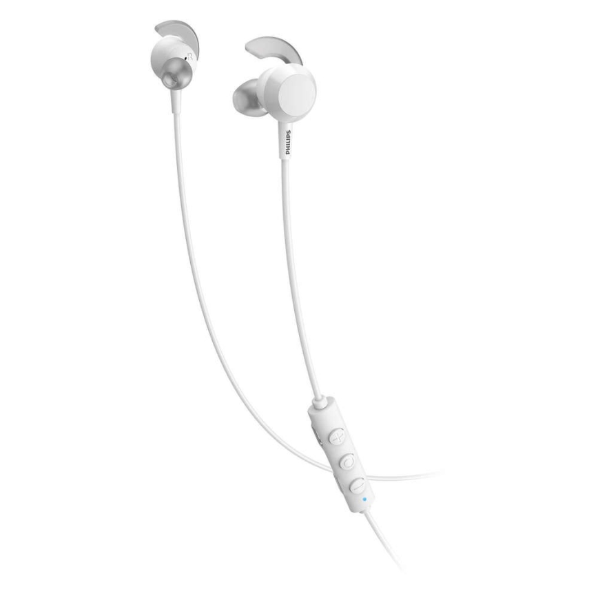 Philips TAE4205WT/00 - Bluetooth sluchátka s mikrofonem bílá