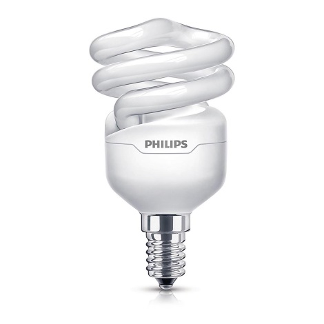 Philips - Úsporná žárovka 1xE14/12W/230V TORNADO 2700K