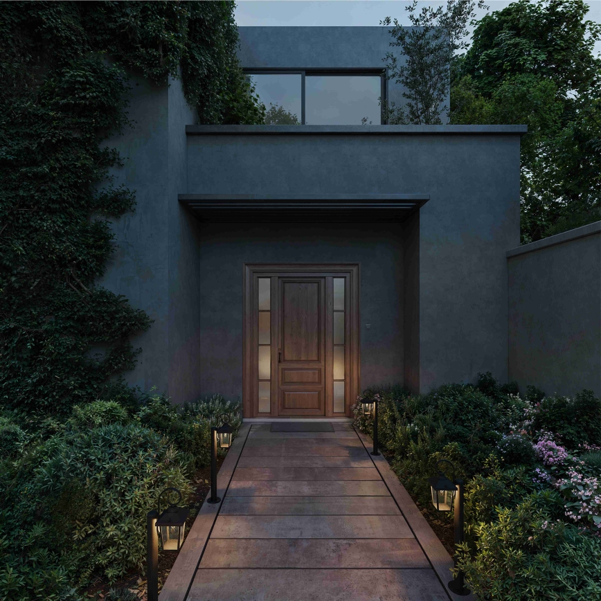 Philips - Venkovní lampa BUZZARD 1xE27/25W/230V IP44