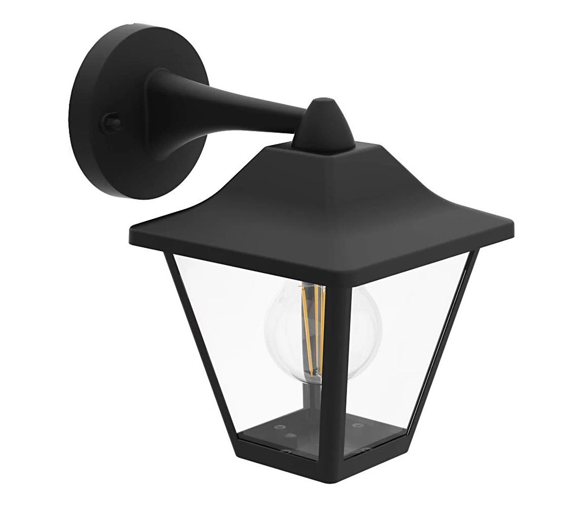 Philips - Venkovní nástěnná lampa JULI 1xE27/25W/230V IP44 872110310497700 Černá