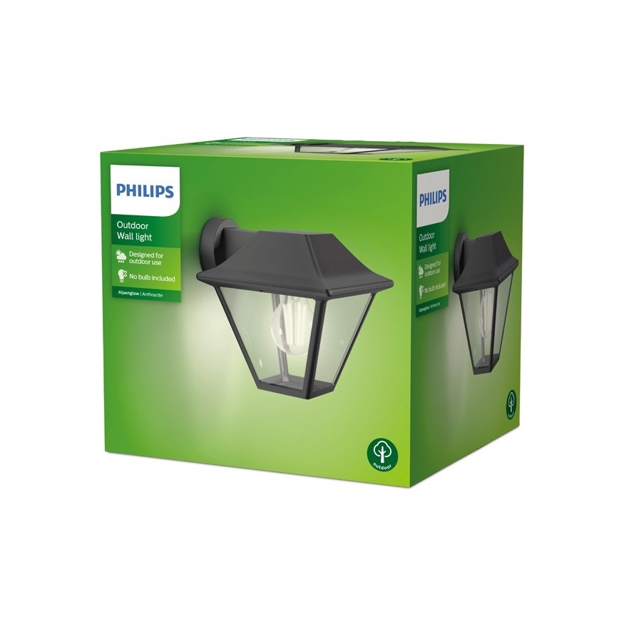 Philips - Venkovní nástěnné svítidlo 1xE27/60W/230V IP44