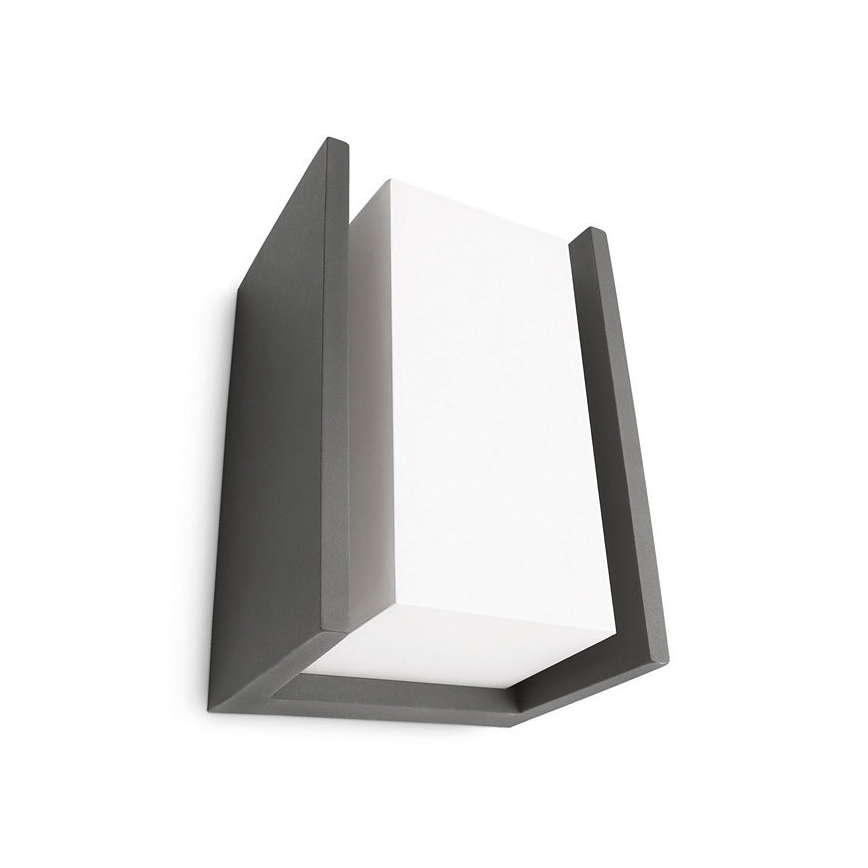 Philips - Venkovní nástěnné svítidlo BRIDGE 1xE27/15W/230V IP44
