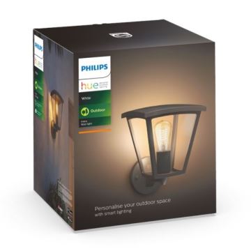 Philips - Stmívatelné venkovní nástěnné svítidlo Hue INARA 1xE27/7W/230V Wi-Fi IP44