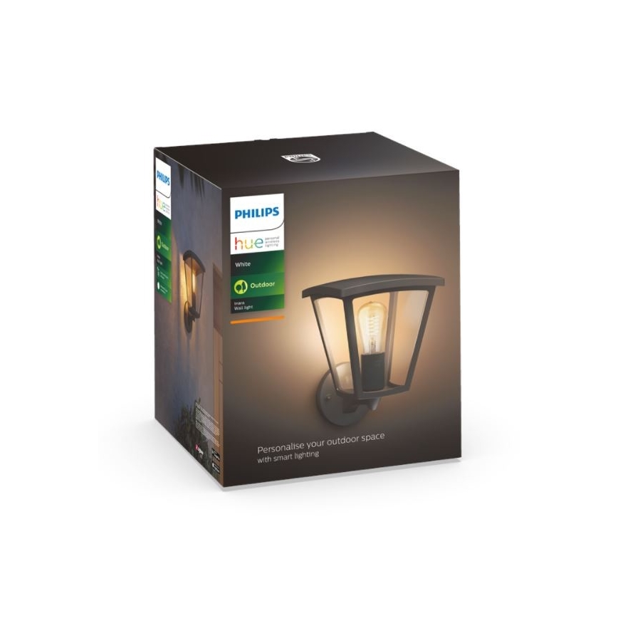 Philips - Stmívatelné venkovní nástěnné svítidlo Hue INARA 1xE27/7W/230V Wi-Fi IP44
