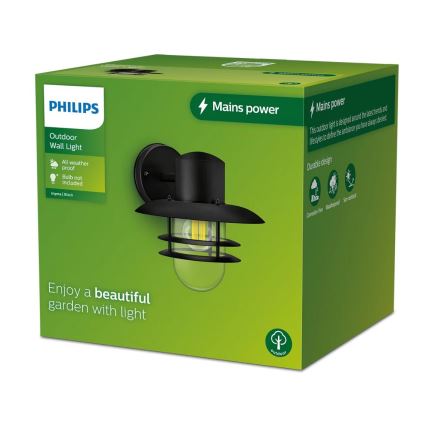 Philips - Venkovní nástěnné svítidlo INYMA 1xE27/25W/230V IP44