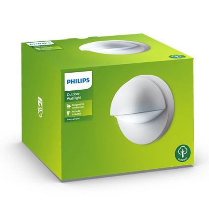 Philips - Venkovní nástěnné svítidlo JUNE 1xE27/12W/230V IP44