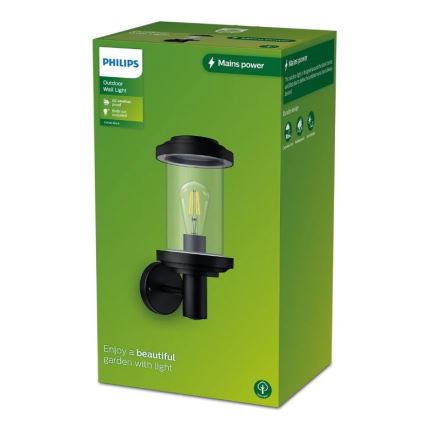 Philips - Venkovní nástěnné svítidlo LISTRA 1xE27/25W/230V IP44