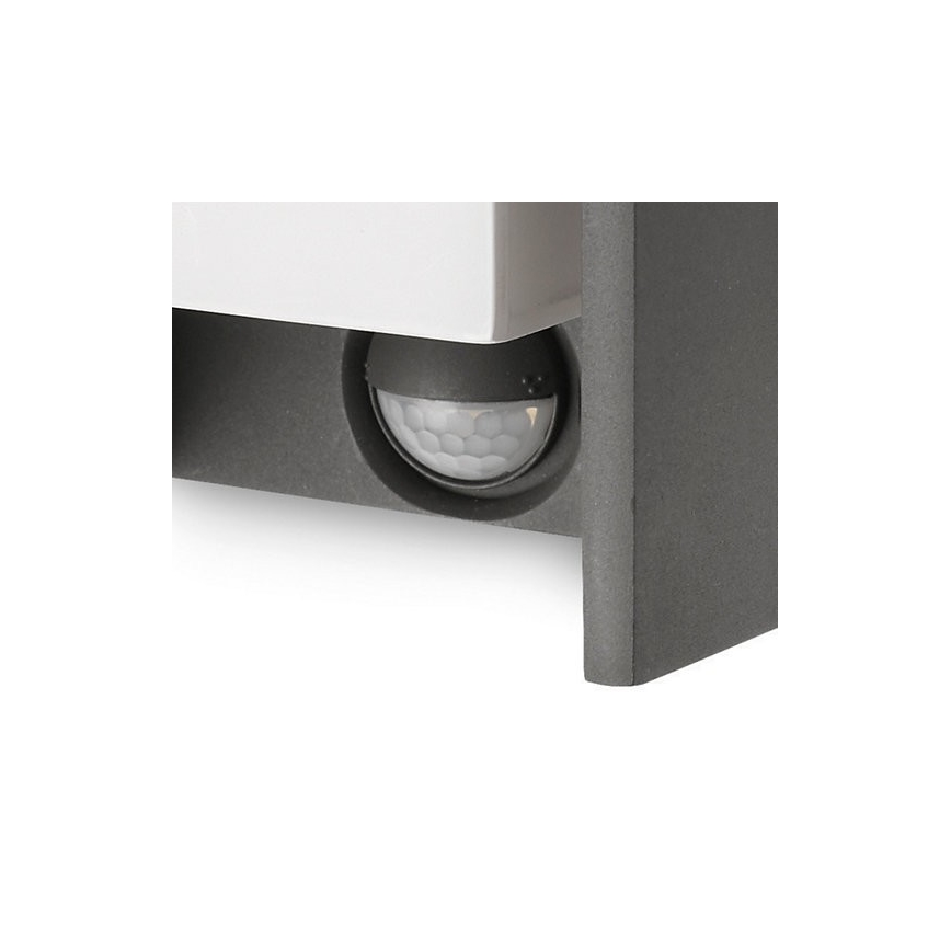 Philips - Venkovní nástěnné svítidlo se senzorem BRIDGE 1xE27/15W/230V IP44