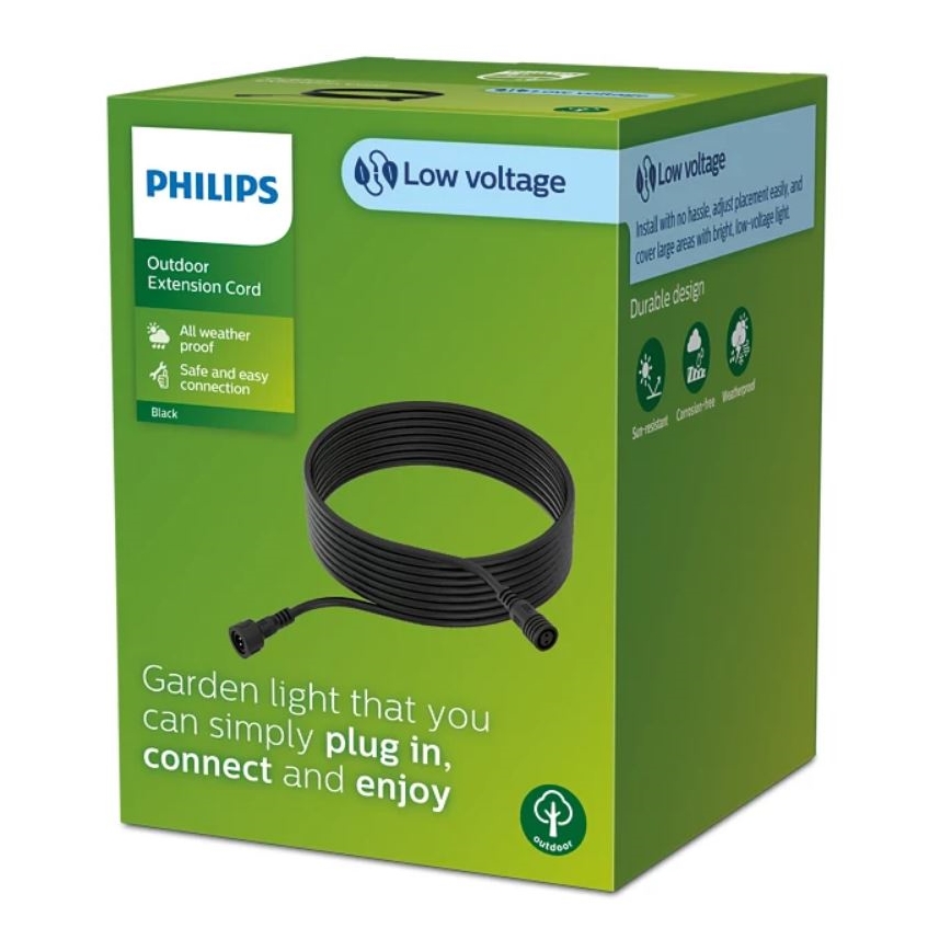 Philips - Venkovní prodlužovací kabel 10m IP67
