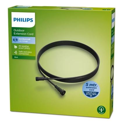 Philips - Venkovní prodlužovací kabel 5m IP65