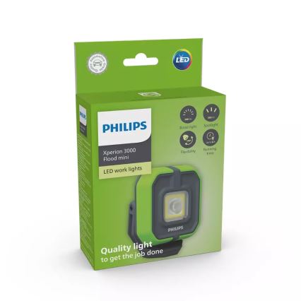 Philips X30FLMIX1-LED Stmívatelné nabíjecí pracovní svítidlo LED/5W/3,7V 500 lm 2500 mAh IP65