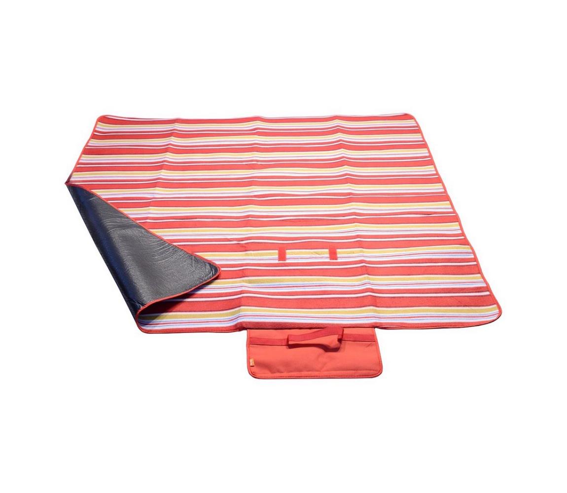 Compass Pikniková deka 150x135 cm červená CP0105