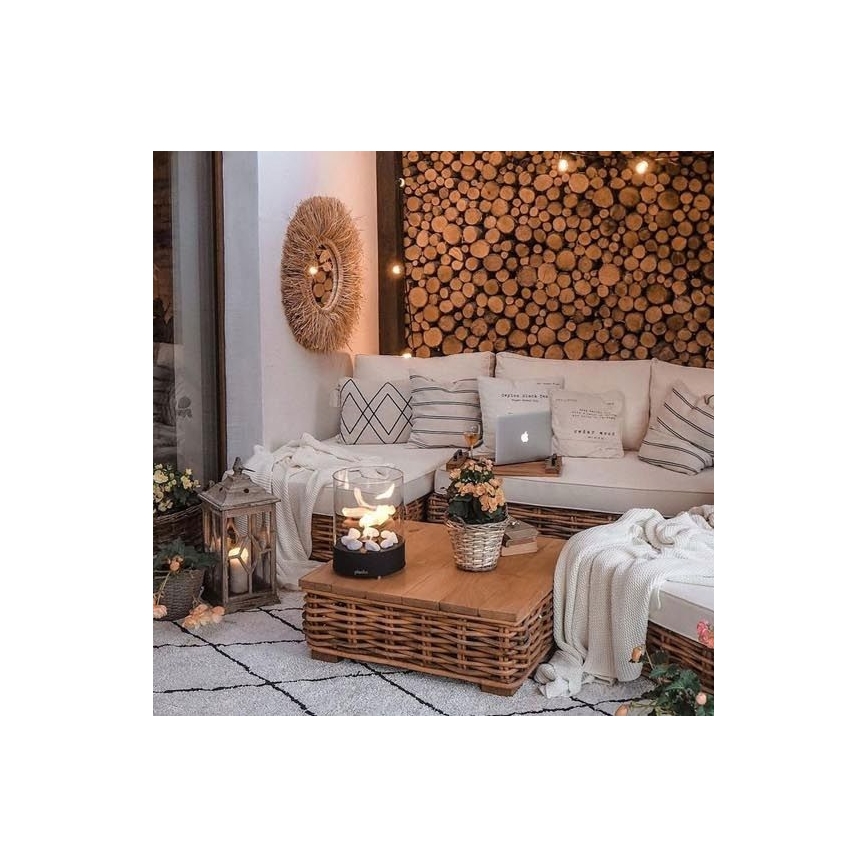 Planika - BIO krb 32,1x25,1 cm 2,5kW černá