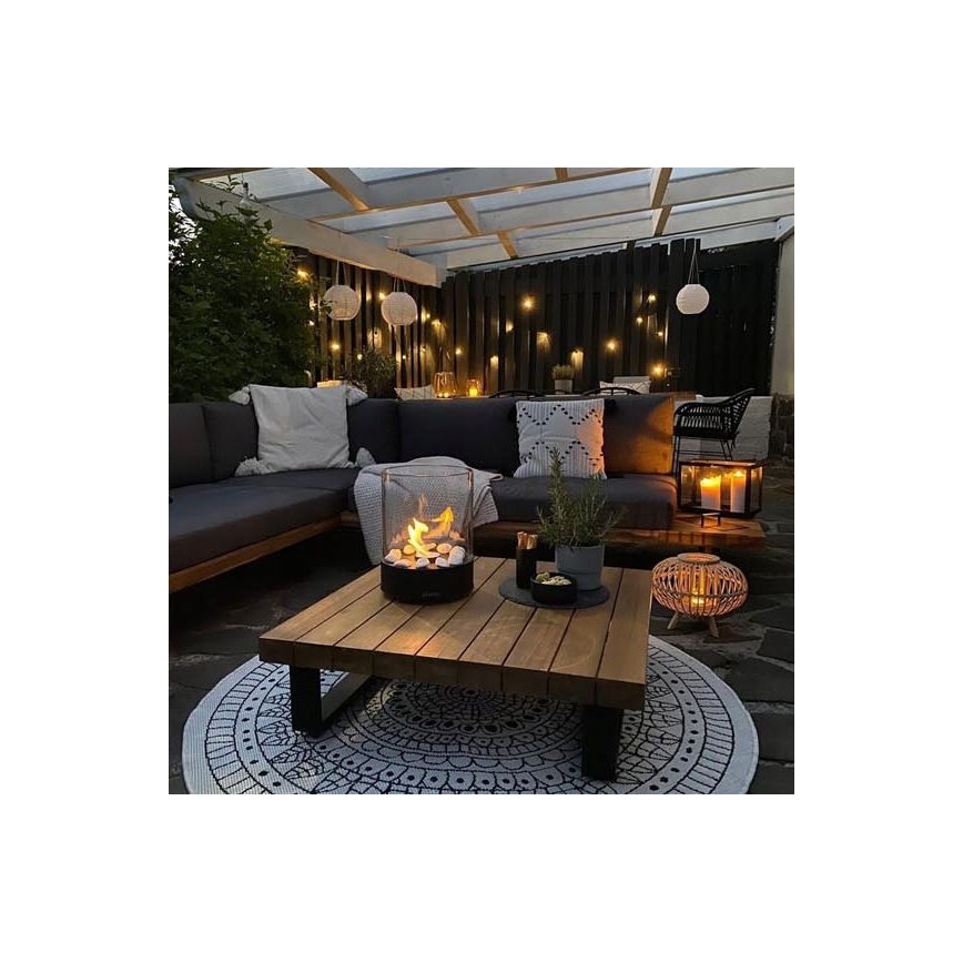 Planika - BIO krb 32,1x25,1 cm 2,5kW černá
