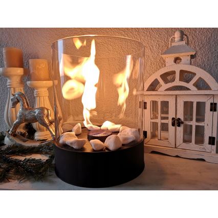 Planika - BIO krb 32,1x25,1 cm 2,5kW černá