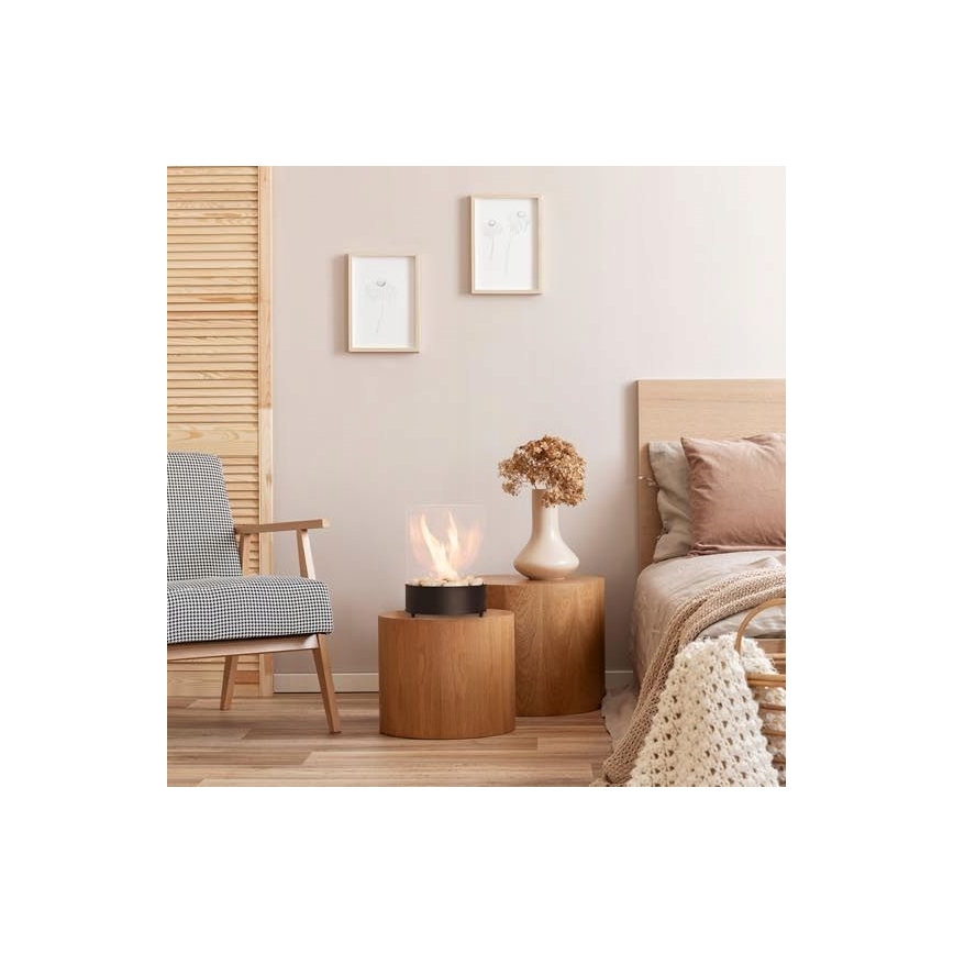Planika - BIO krb 36,3x25,1 cm 2,5kW černá