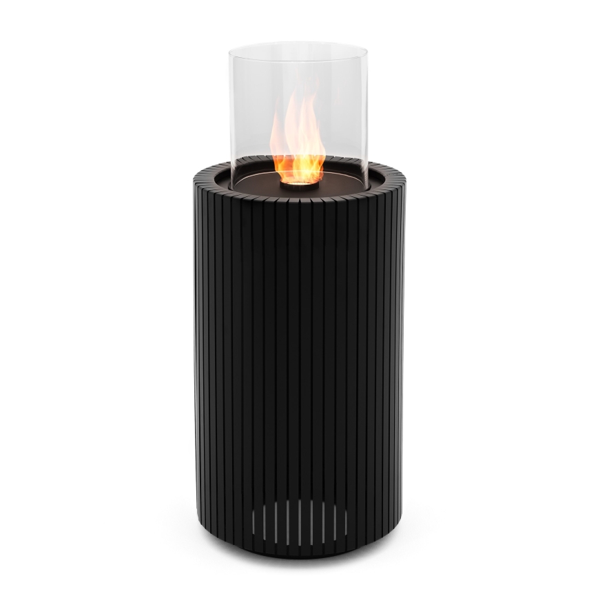Planika - BIO krb 87x37,6 cm 2,5kW černá + ochranný kryt
