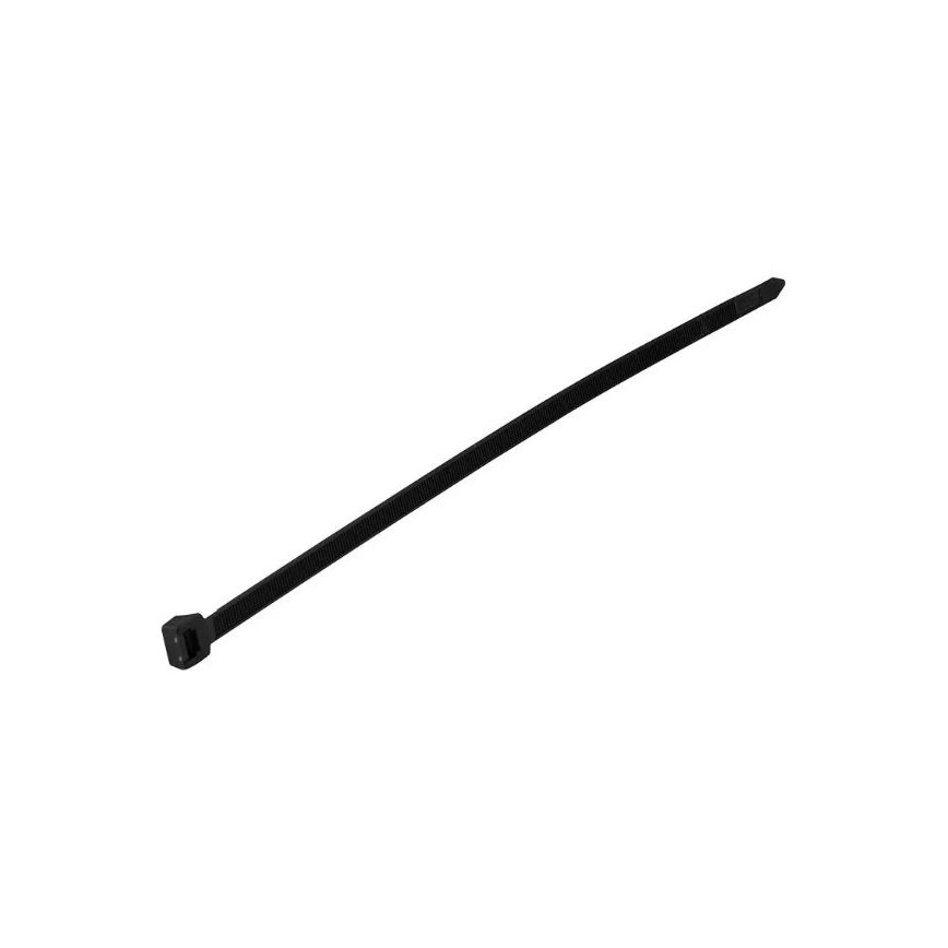 Plastové stahovací pásky 2,5x150mm 100ks černá