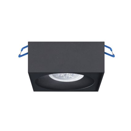 Podhledové bodové svítidlo BALI 1xGU5,3/MR16/25W/12V hranatý černá