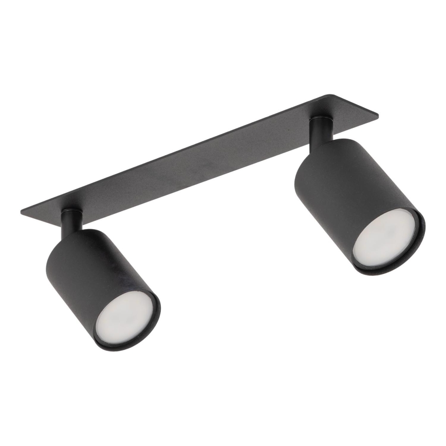 Podhledové bodové svítidlo NEX 2xGU10/10W/230V černá