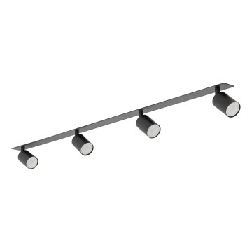 Podhledové bodové svítidlo NEX 4xGU10/10W/230V černá