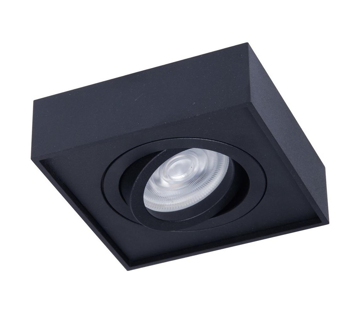 Milagro Podhledové bodové svítidlo NUSA 1xGU5,3-MR16/50W/12V hranatý černá MI1830