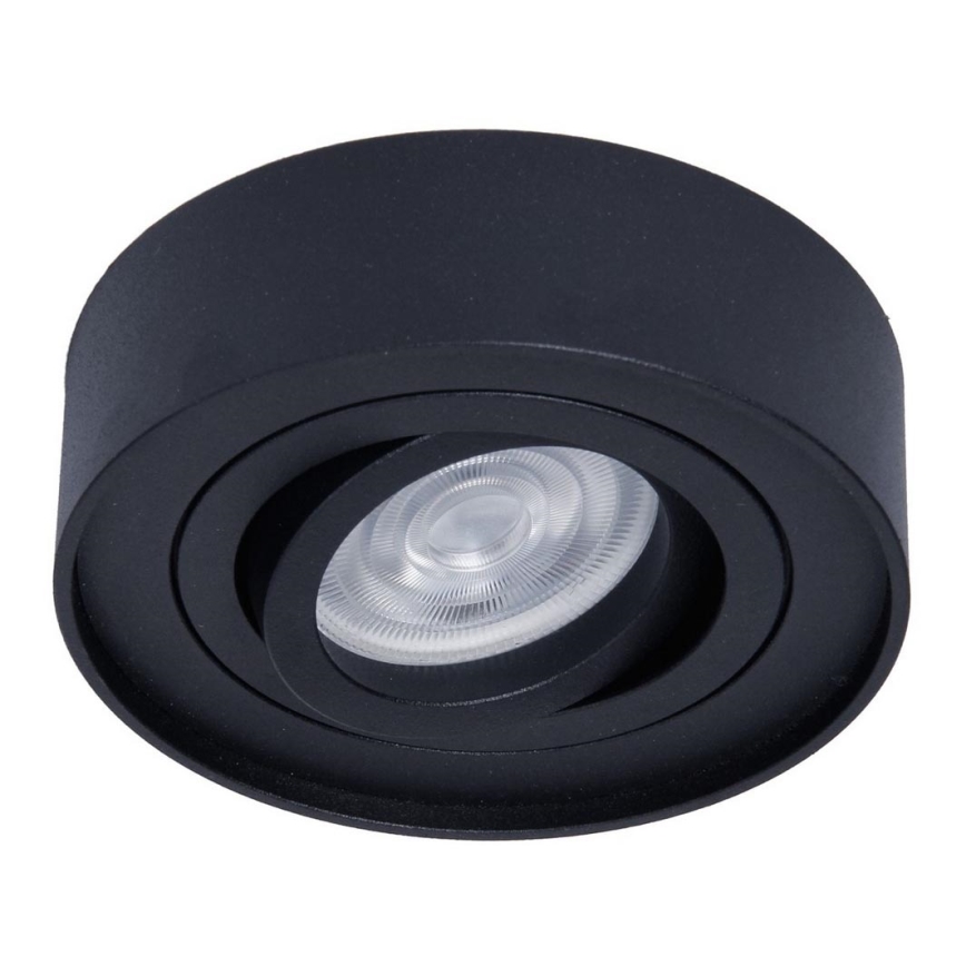 Podhledové bodové svítidlo NUSA 1xGU5,3/MR16/50W/12V kulatý černá