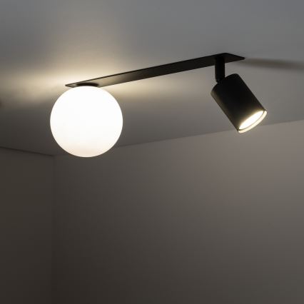 Podhledové bodové svítidlo VOX 1xG9/8W/230V + 1xGU10/10W černá