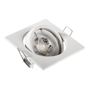 Podhledové svítidlo 1xGU10/MR16/10W/230V 9x9 cm bílá