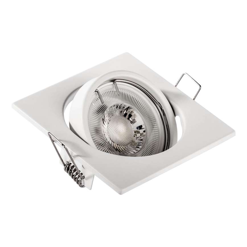 Podhledové svítidlo 1xGU10/MR16/10W/230V 9x9 cm bílá
