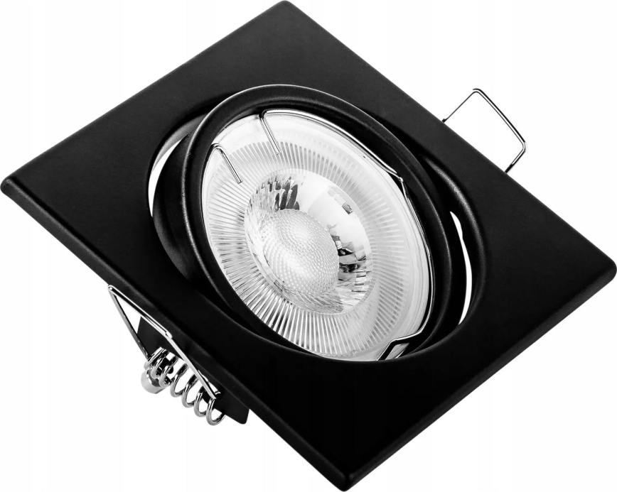 Podhledové svítidlo 1xGU10/MR16/10W/230V 9x9 cm černá