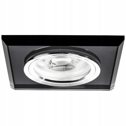 Podhledové svítidlo 1xGU10/MR16/10W/230V 9x9 cm černá