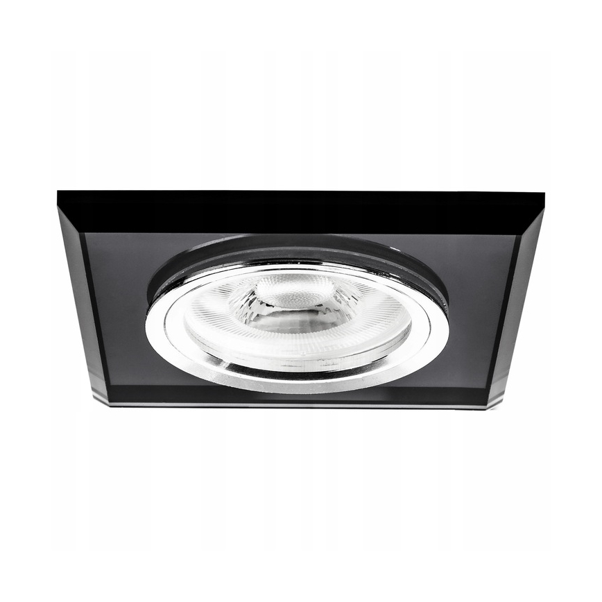 Podhledové svítidlo 1xGU10/MR16/10W/230V 9x9 cm černá