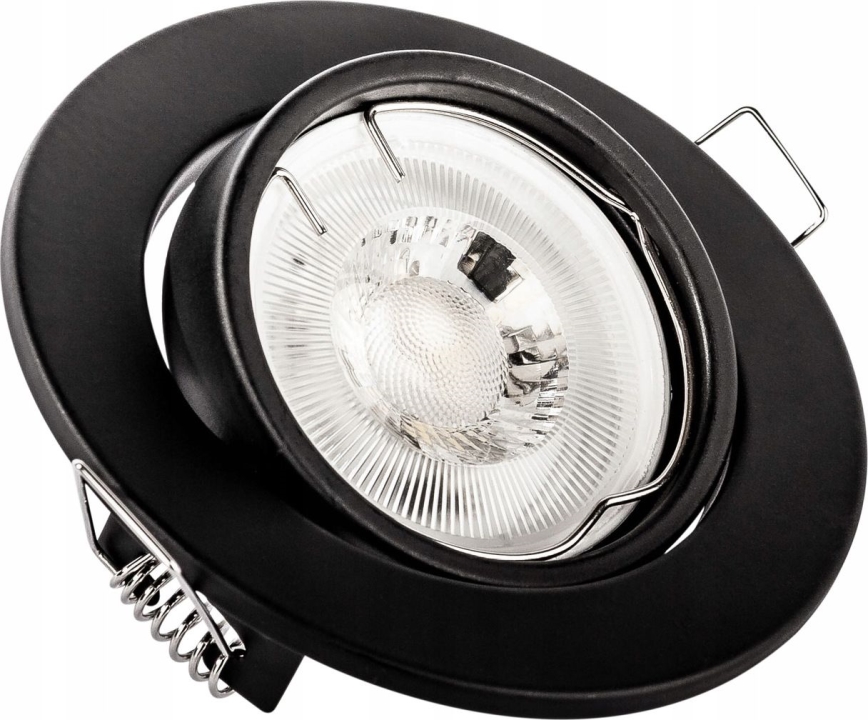 Podhledové svítidlo 1xGU10/MR16/10W/230V pr. 9 cm černá