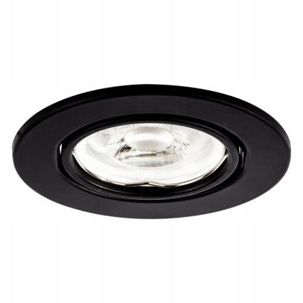 Podhledové svítidlo 1xGU10/MR16/10W/230V pr. 9 cm černá