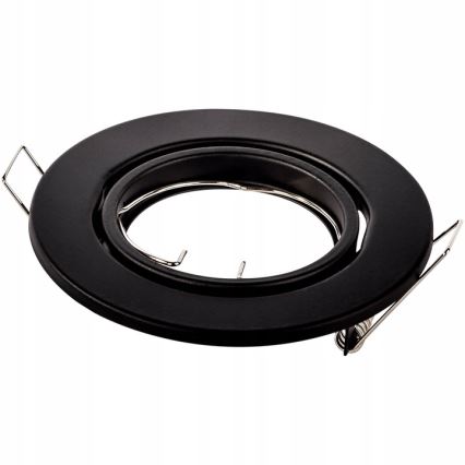 Podhledové svítidlo 1xGU10/MR16/10W/230V pr. 9 cm černá