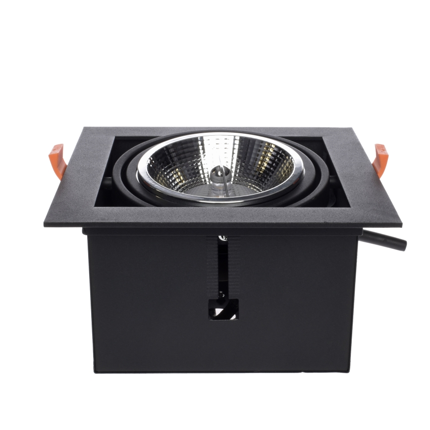 Podhledové svítidlo PLAZA AR111 1xGU10/12W/230V černá