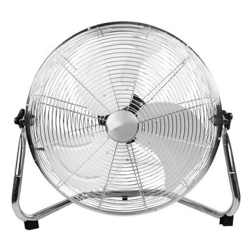 Podlahový ventilátor 100W/230V pr. 45 cm lesklý chrom