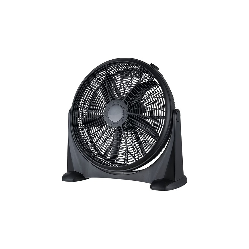 Podlahový ventilátor 100W/230V pr. 50 cm černá