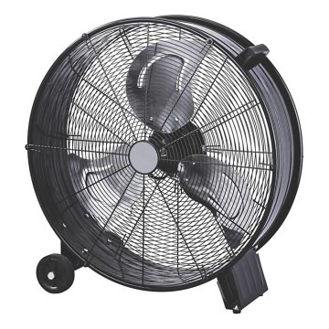 Podlahový ventilátor 180W/230V pr. 60 cm černá